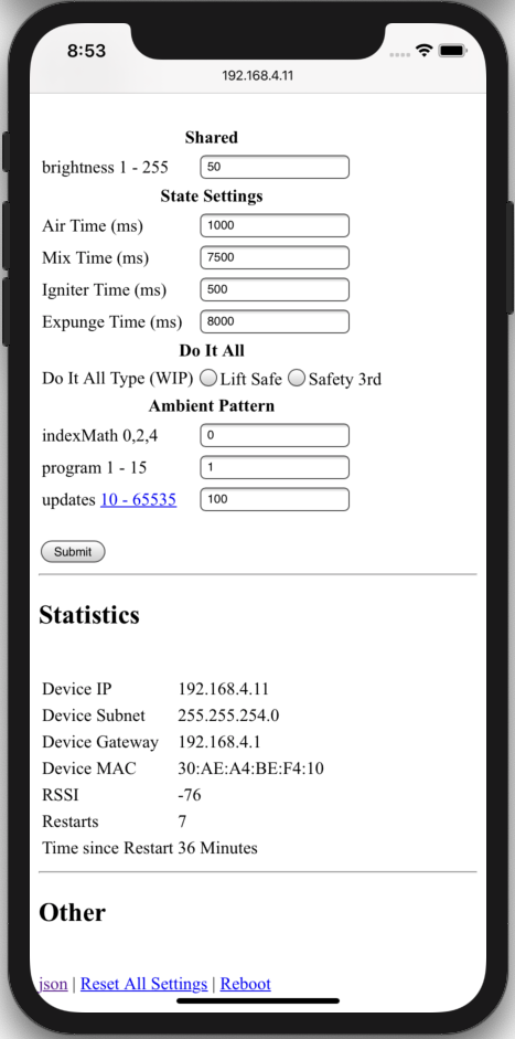 BoomCookie Mobile Web UI