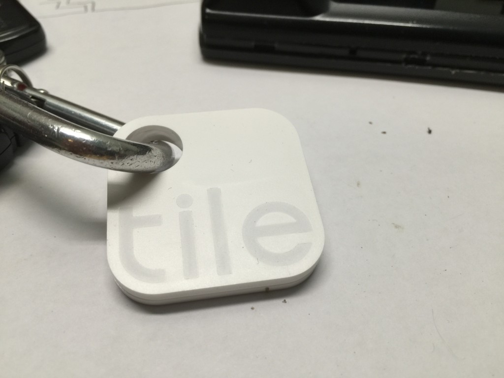 Tile on Keychain