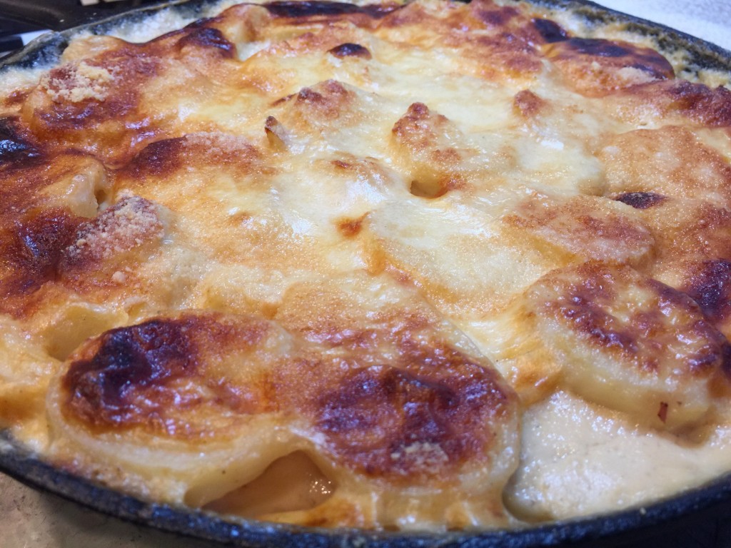 Caramelized Onion Potatoes au Gratin Casler